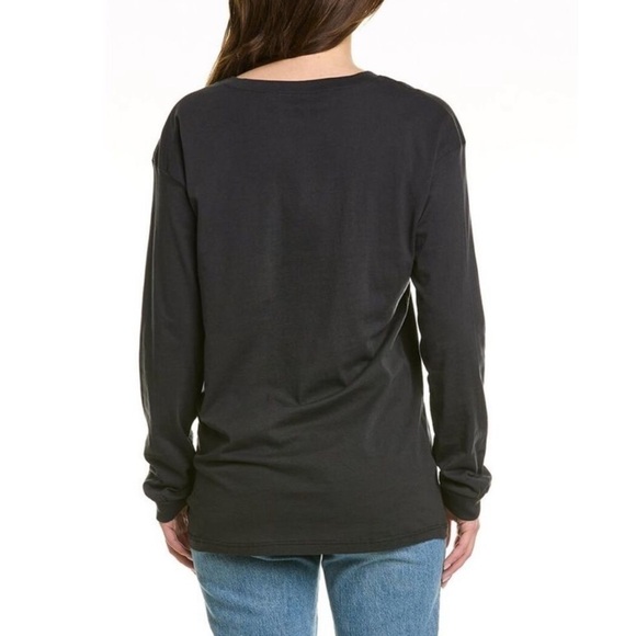 NWOT Prince Peter Collection Strike Hot Graphic Black Wash Long Sleeve Tee Small - Picture 2 of 7